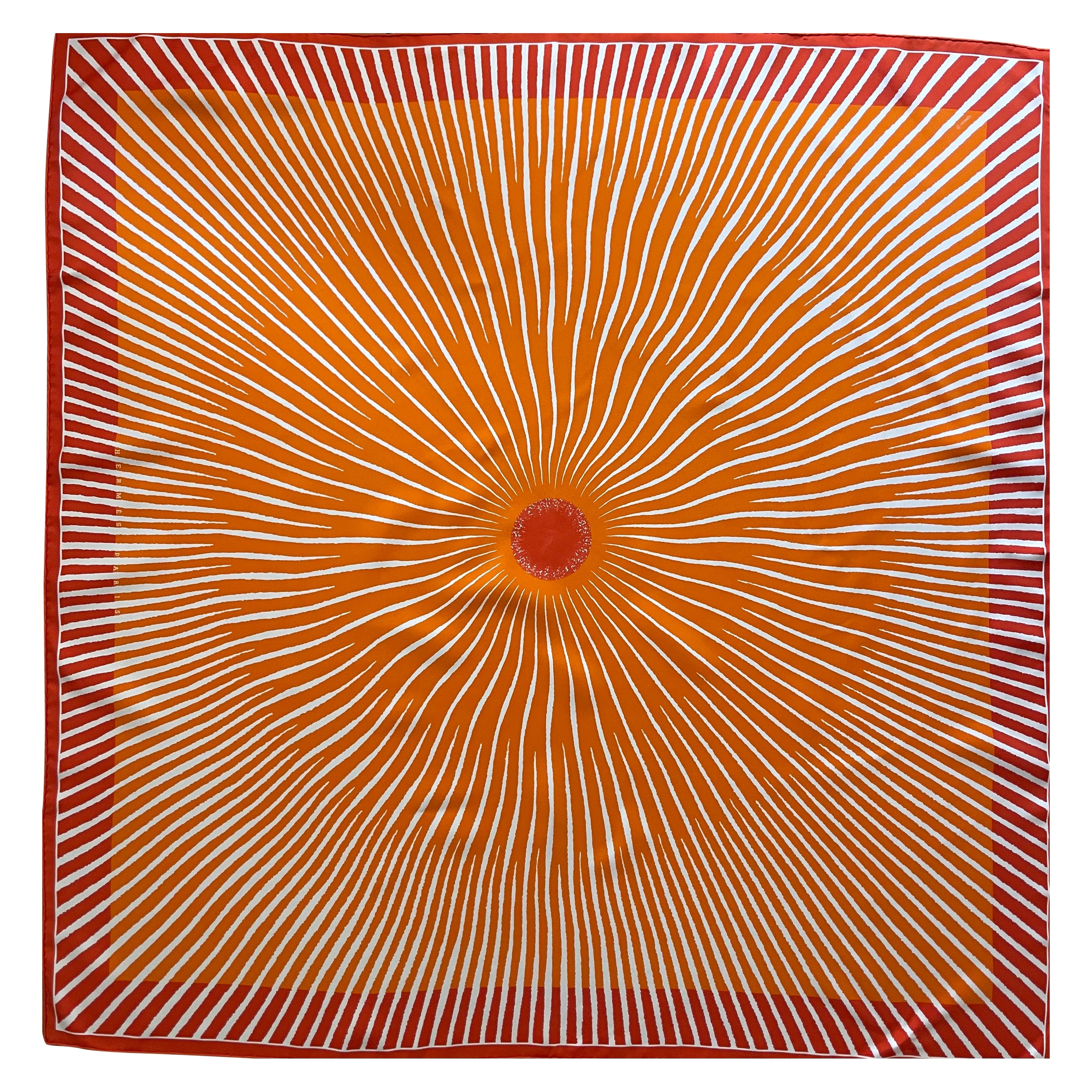 Foulard Hermès "Soleil" 2011