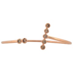 Theda  Pulsera brazalete flexible Le Vian de oro rosa de 14 quilates - Talla 7
