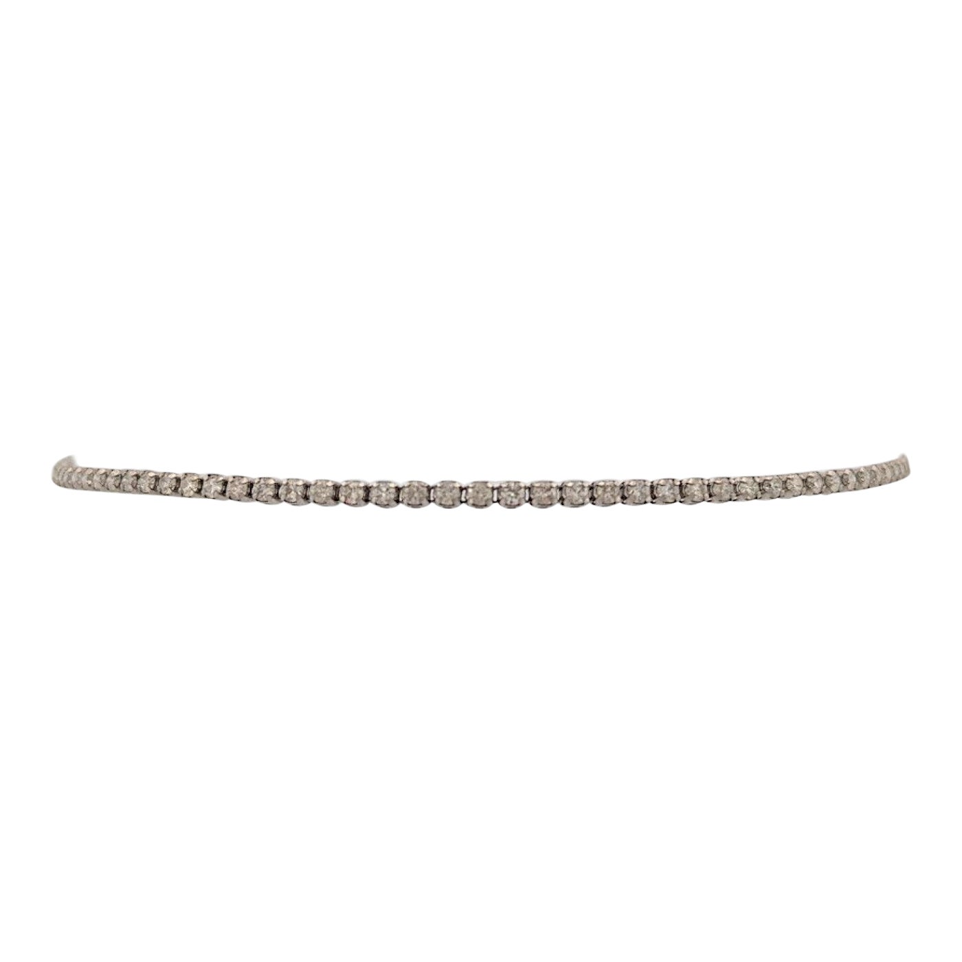 Larkin  14K White Gold Tennis Bracelet with 1.50 ctw Natural Round Diamonds