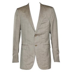 Ermenegildo Zegna Blazer in lana beige L