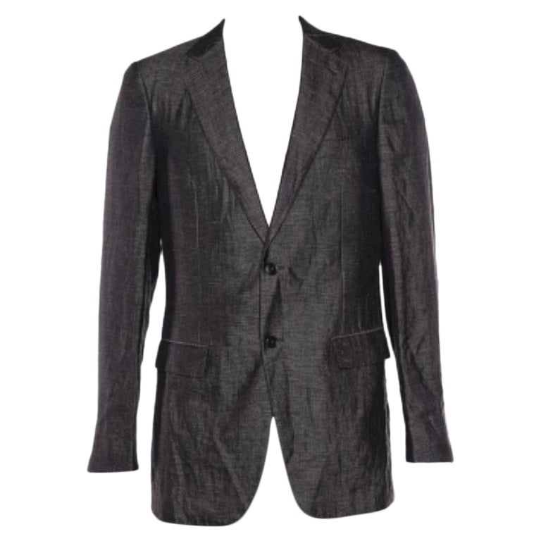 Lila Wollblazer von Ermenegildo Zegna aus Wolle L