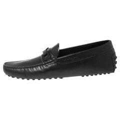 Tod's - Mocassins en cuir noir Taille 40