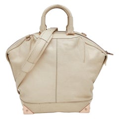 Alexander Wang, la borsa Emile in pelle color crema