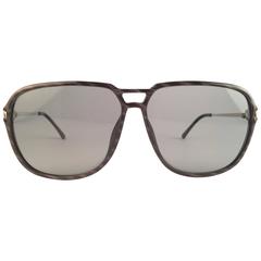 New Vintage Christian Dior Monsieur 2296 90 Optyl Black & White 1970 Sunglasses 12