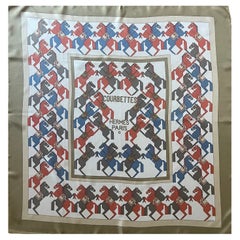 Hermès Scarf "Courbettes" 1985