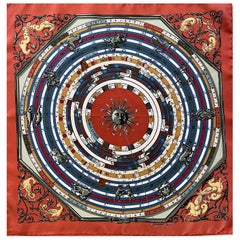 Hermès Scarf "Astrologie" 1963