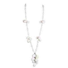 Collana con ciondolo a forma di conchiglia Miriam Haskell
