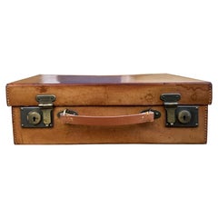 Vintage 1940 Louis Vuitton miniature dolls leather attache case