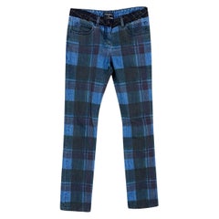 Chanel Nouveau Icon Paris / Édimbourg Jean tartan 38 FR