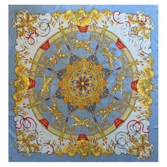 Vintage Hermès Scarf "Luna Park 1993