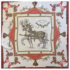Pañuelo Hermès "Harnais Français Premier Empire" 1957