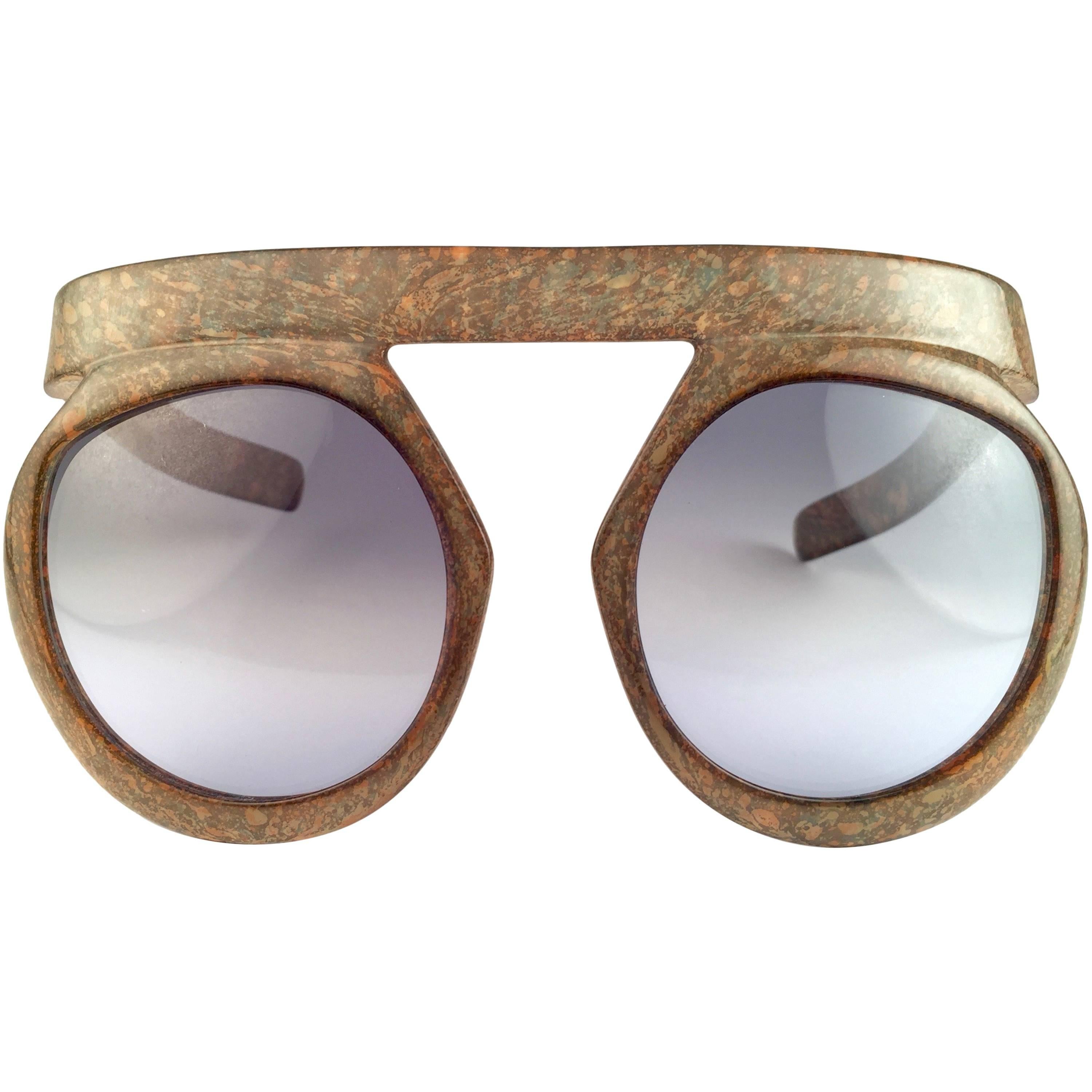 Neu Vintage Christian Dior 2030 80 Jaspis Camouflage Sammler Optyl Sonnenbrille  im Angebot