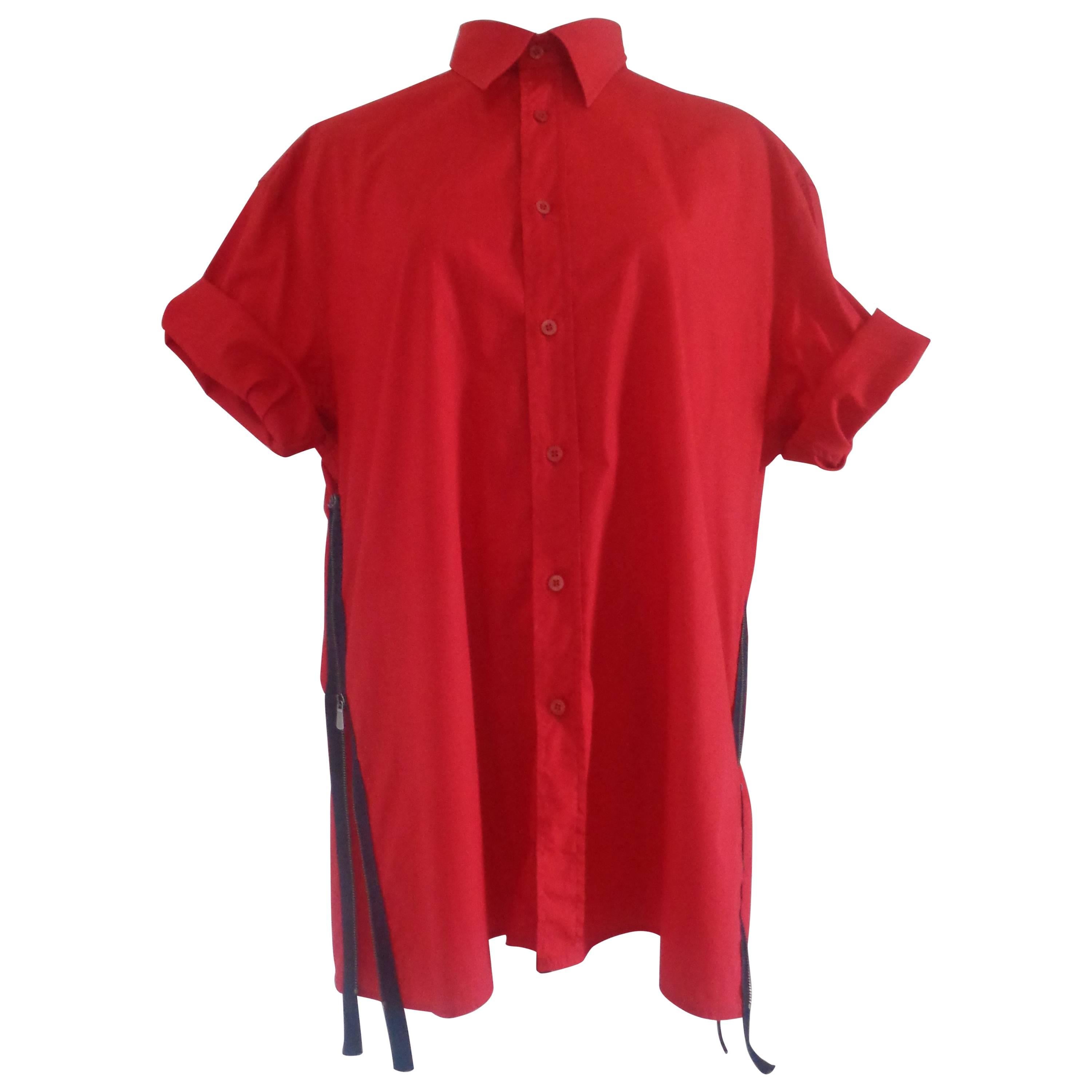 Moschino Red Cotton shirt