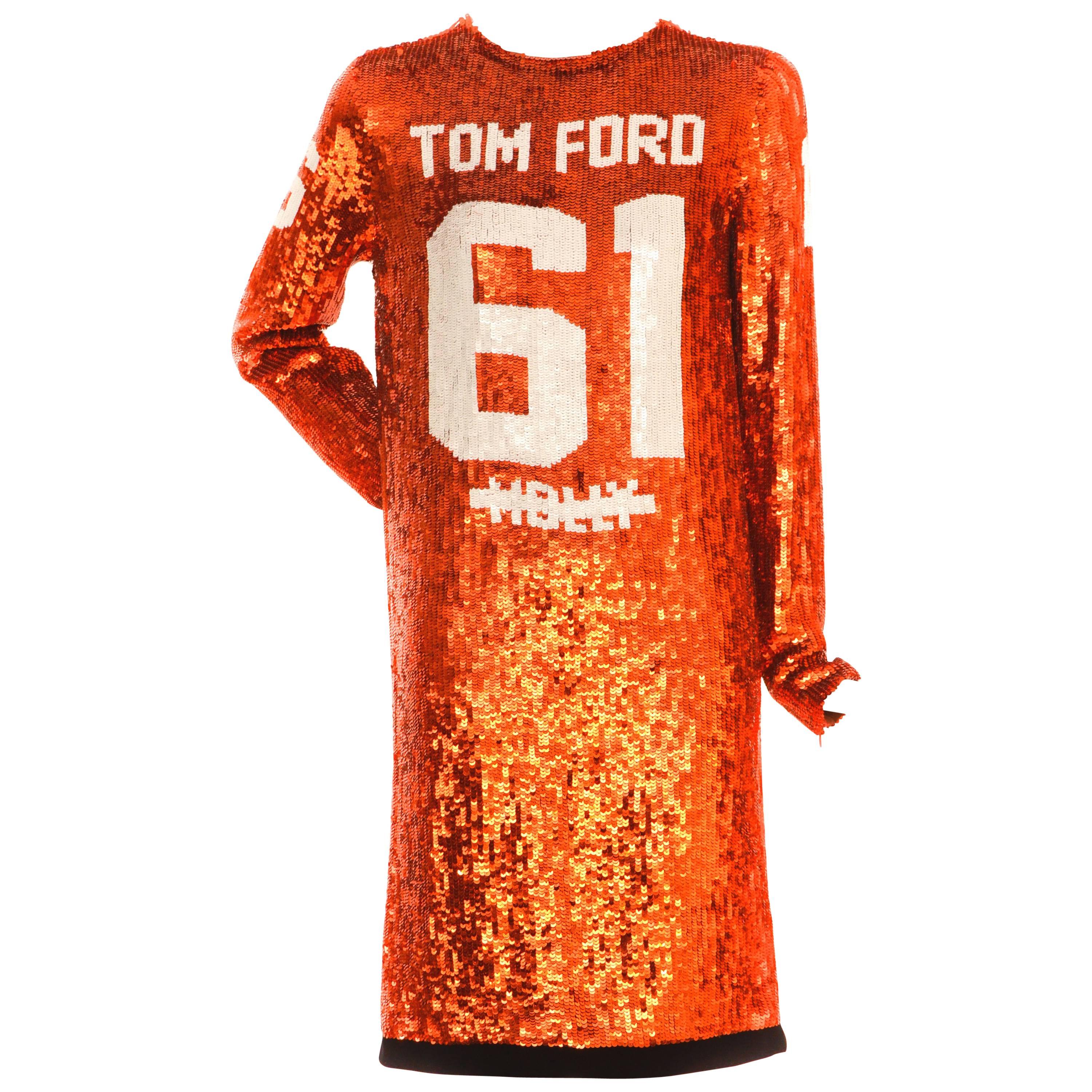 ⚡sold 🔥️1 day sale Tom Ford sequin jersey dress