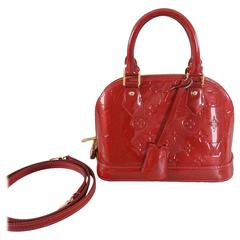 Louis Vuitton Alma BB Red Vernis – ＬＯＶＥＬＯＴＳＬＵＸＵＲＹ