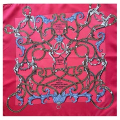 Hermès Gavroche-Schal "L'Instruction Du Roy" 2004