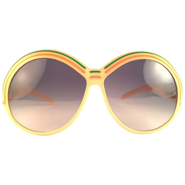 christian dior yellow sunglasses