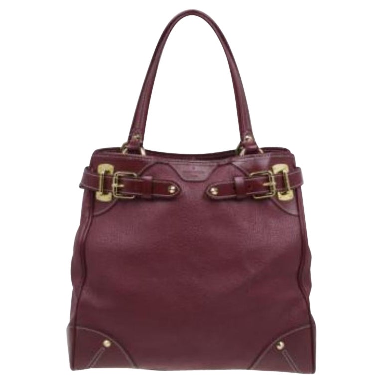Louis Vuitton Tote Le Majestueux in pelle rossa Suhali in vendita