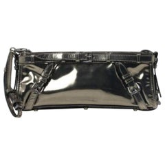 Burberry Metallic Clutch