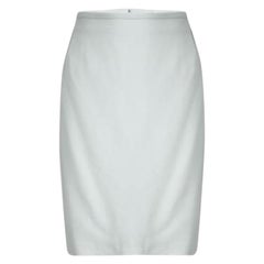 Dolce & Gabbana Light Grey Pencil Skirt L
