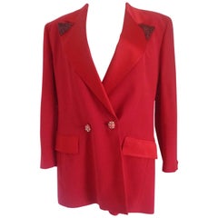 Vintage Marta Palmieri Red Jacket