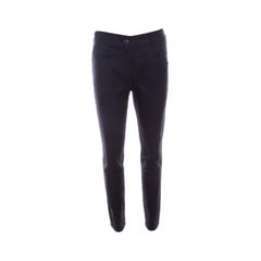 Escada Jeans a gamba dritta Teresa in denim stretch blu navy S