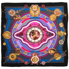 Rare Hermes Scarf - 100% Silk 4