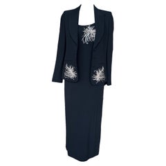 Sonia Rykiel Beaded Dress and Blazer Set