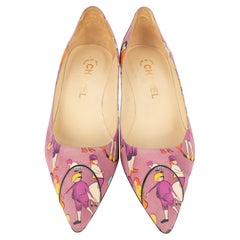 Chanel Pumps aus Segeltuch