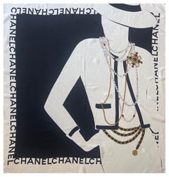 Chanel Silk Scarf 1985