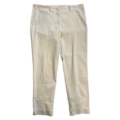 Beigefarbene Hose Jil Sander.