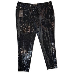 Saint Laurent Hose aus Pailletten.