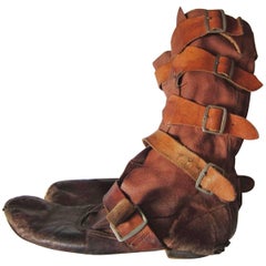 Retro Worlds End Strap Boots Vivienne Westwood / Malcolm Mclaren 1982-1983