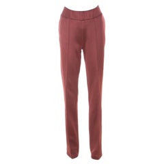 Bottega Veneta Dusky Pink Seamed Track Pants M