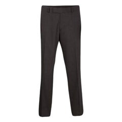 Boss By Hugo Boss Grey Wool Blend Tailored Trousers XXL
