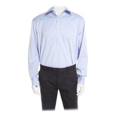Boss By Hugo Boss Cotton Long Sleeve Button Front Shirt 2XL  (EU 45)