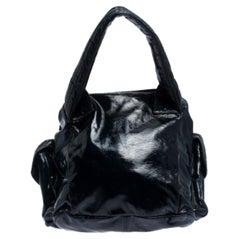 Givenchy Midnight Blue Patent Leather Hobo