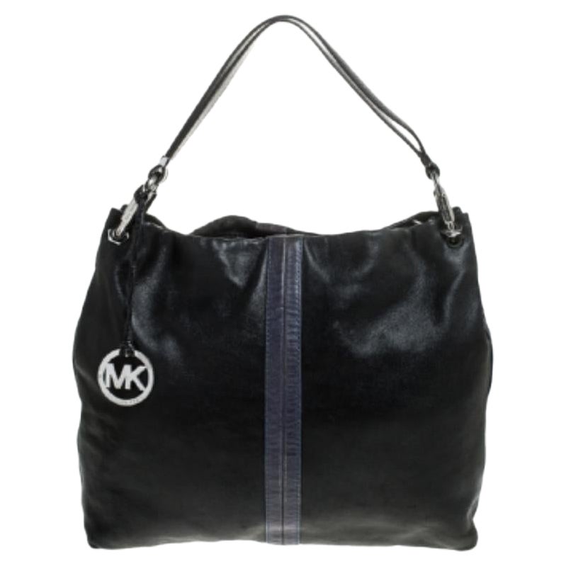 MICHAEL Michael Kors Schwarzer/Blauer Hobo im Angebot