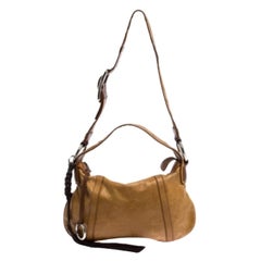Dolce & Gabbana Tan/Brown Leather Shoulder Bag
