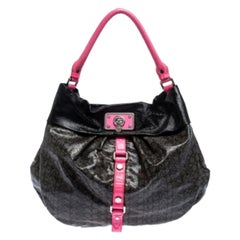 Marc By Marc Jacobs Multicolor Coated Fabric and Leather Lil Riz Hobo