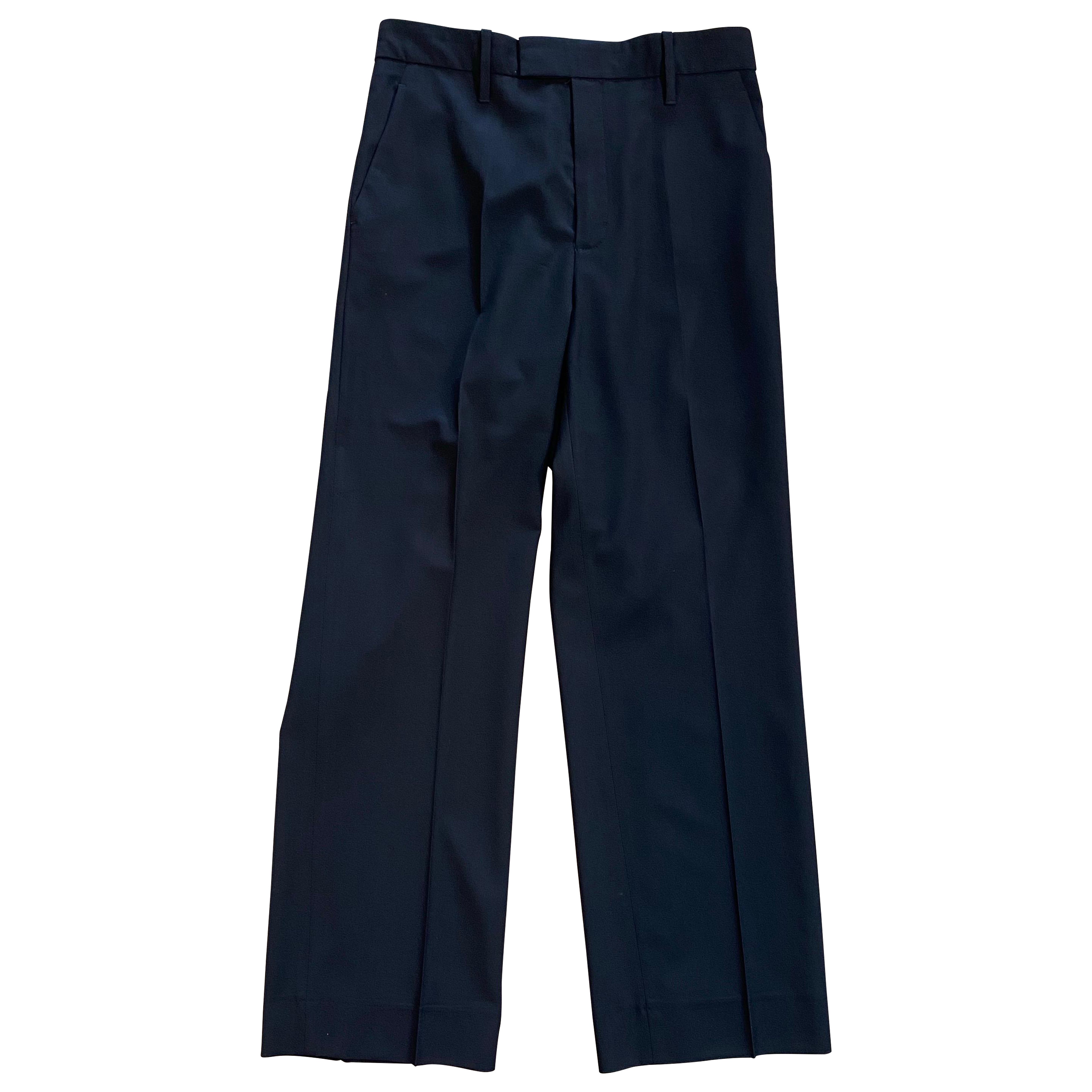 Pantaloni neri dell'uniforme di Gucci. in vendita