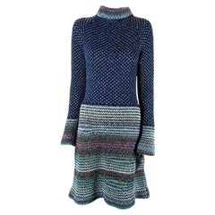 Chanel Paris / Byzance Runway Shimmer Dress 36 FR