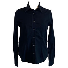 Burberry Black Blouse