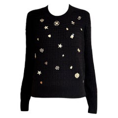 Chanel New Margot Robbie Style Lucky Charms Jumper 38 FR