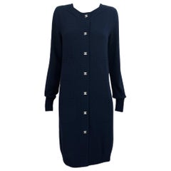 Cardigan Chanel CC Turnlocks en cachemire neuf, 38 FR