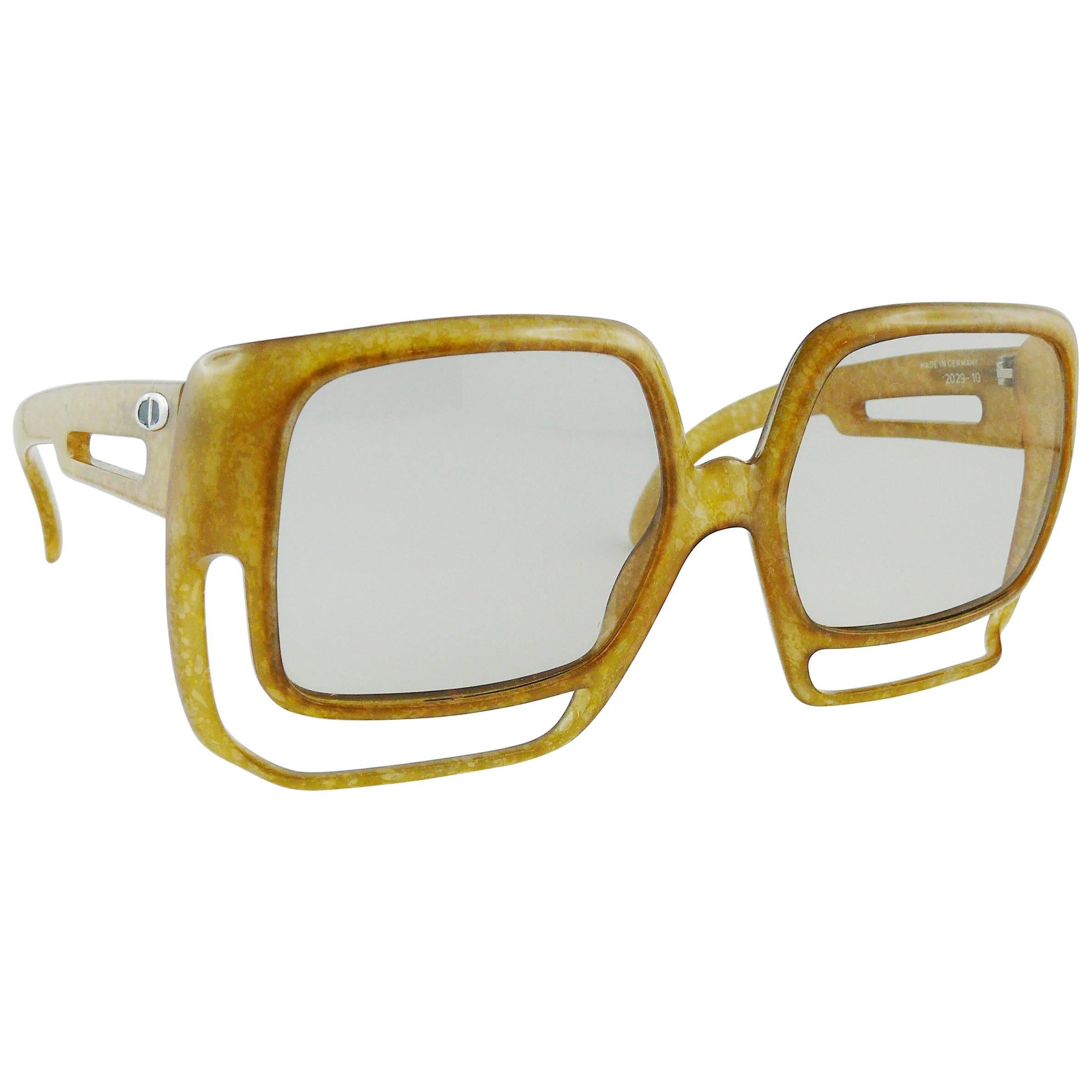 Christian Dior Vintage Oversized Sunglasses at 1stDibs