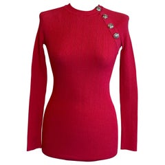 Balmain dress in fuchsia.