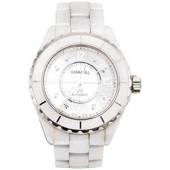 Chanel J12 H2423 White Ceramic Watch 5