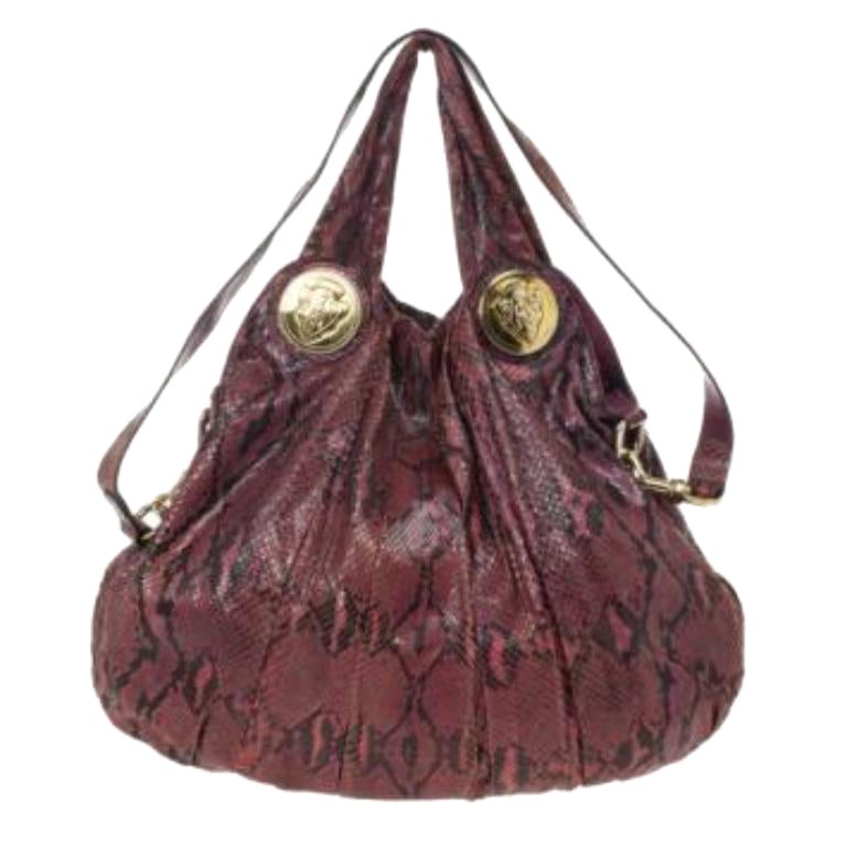 Gucci - Hysteria - Hobo en python rouge en vente