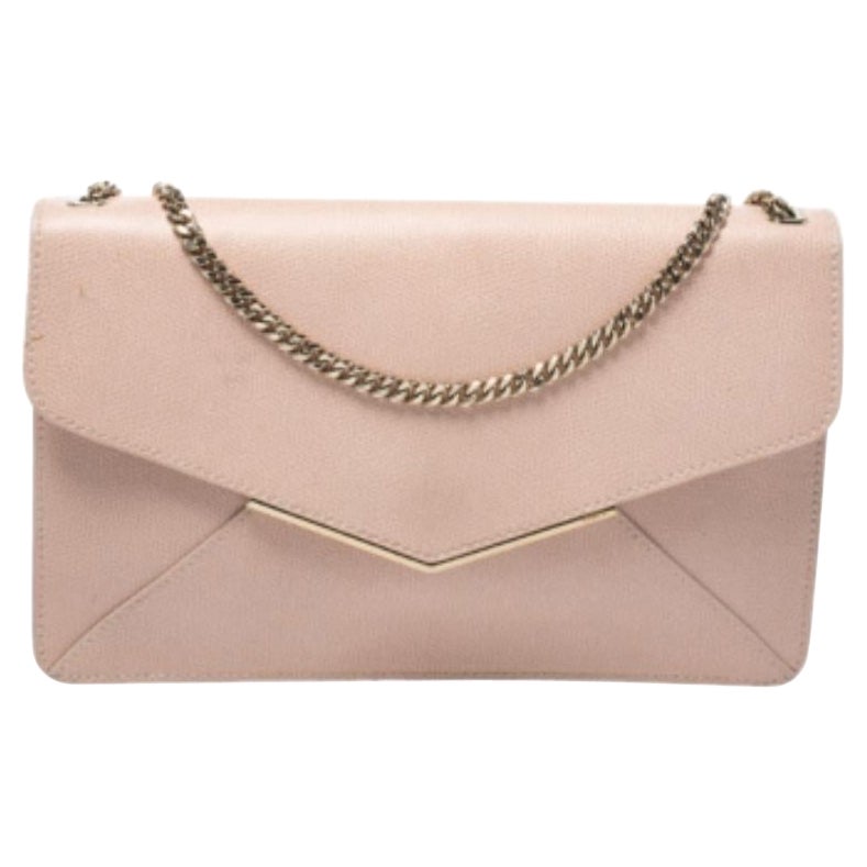 Sac à bandoulière en cuir Furla Peach en vente